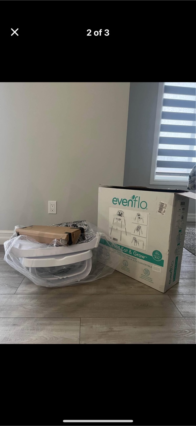 Evenflo  Set of Baby Items:  High Chair & Rocker - photo 2