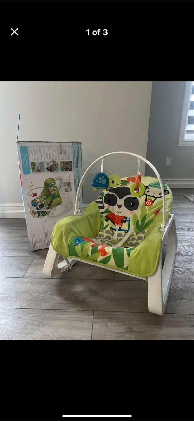Evenflo  Set of Baby Items:  High Chair & Rocker - photo 3
