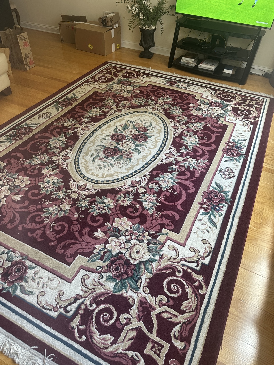 Large Floral Area Rug - photo 2