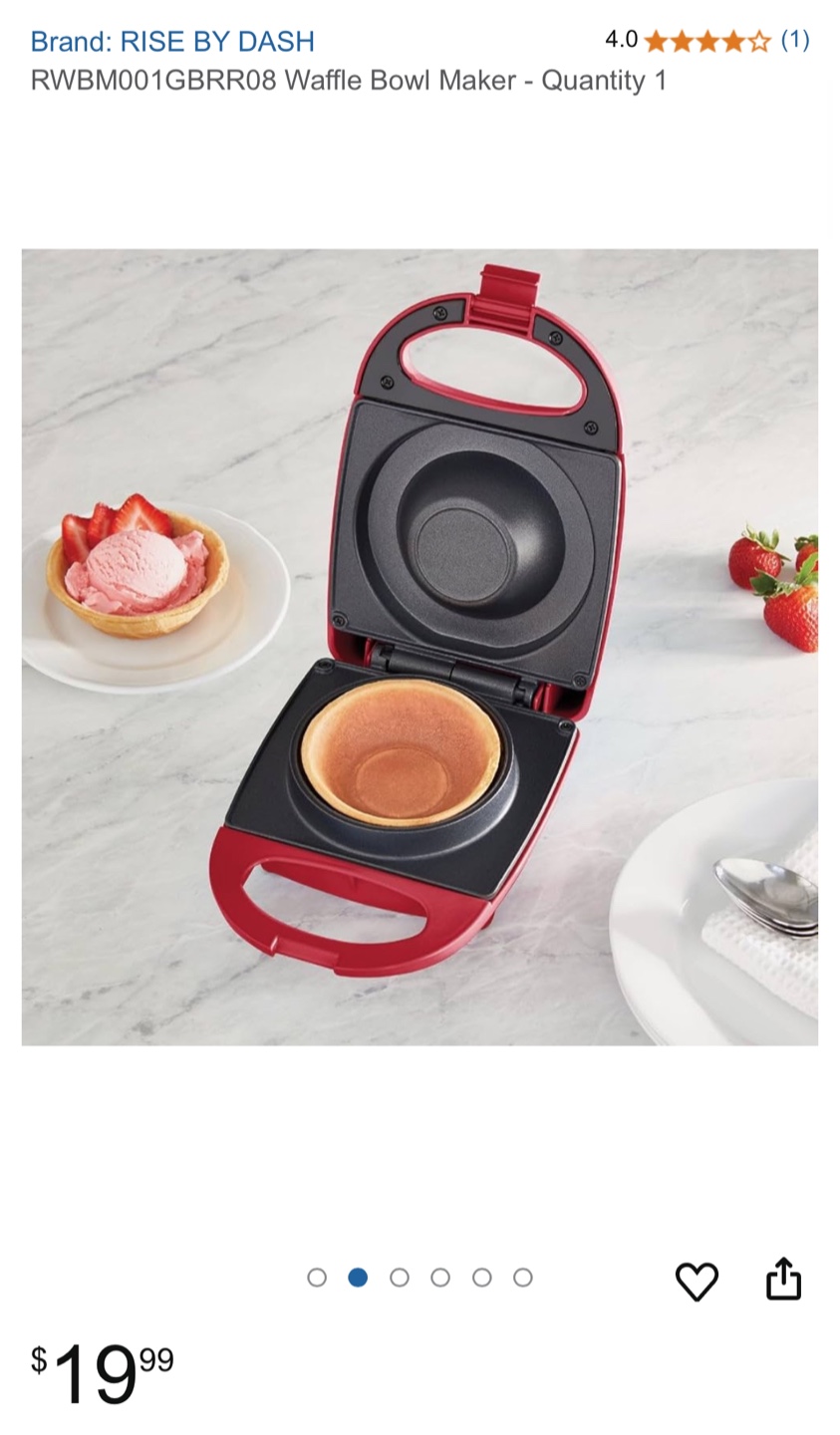 Waffle Bowl Maker - photo 4