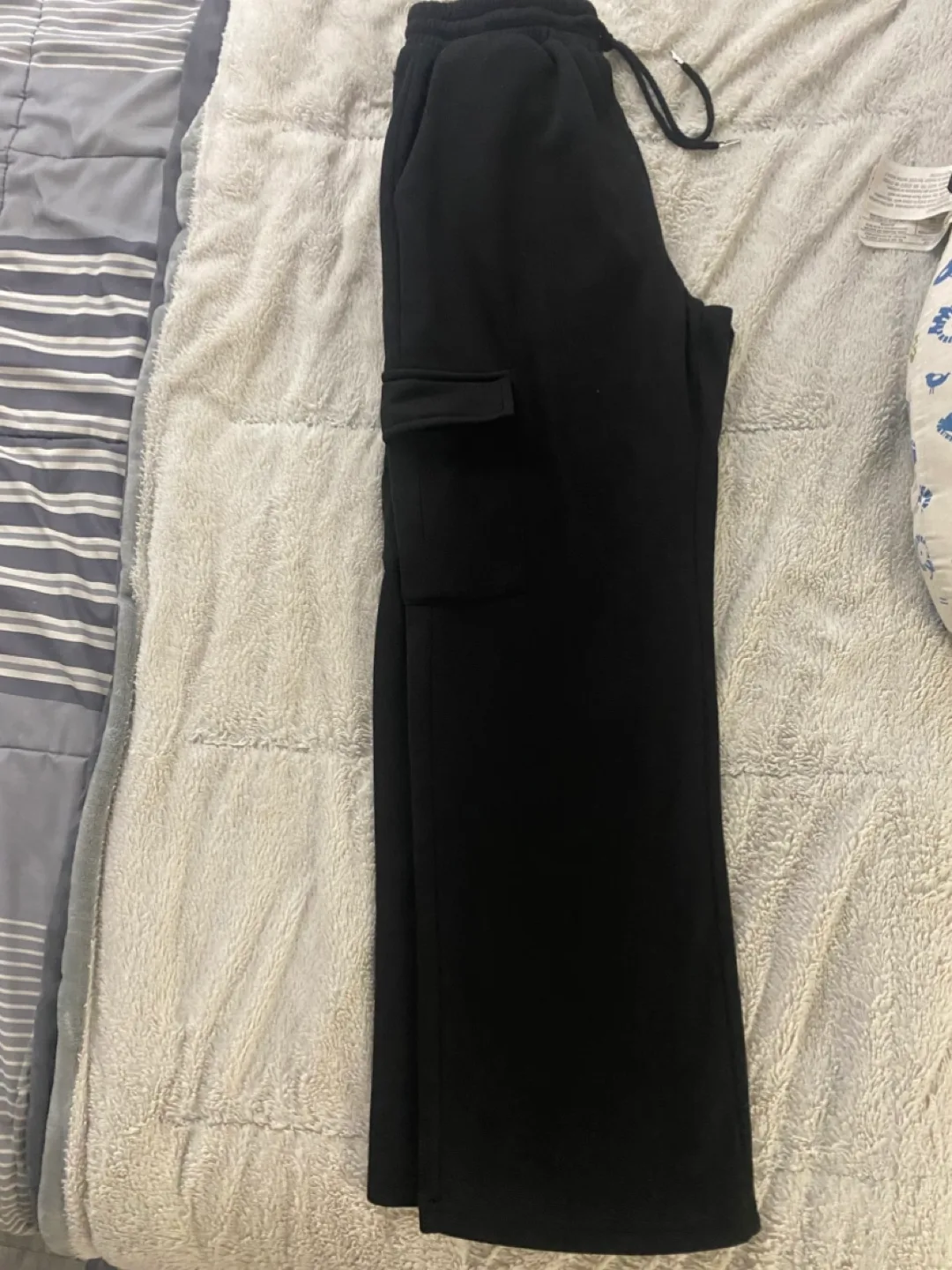 Women's Black Cargo Pants - Size Medium thumbnail