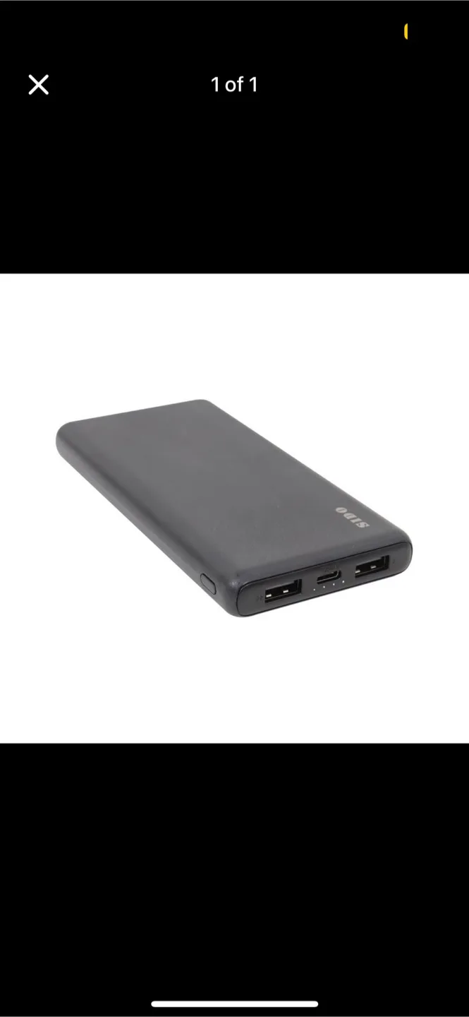 SIDO Portable Power Bank Charger thumbnail