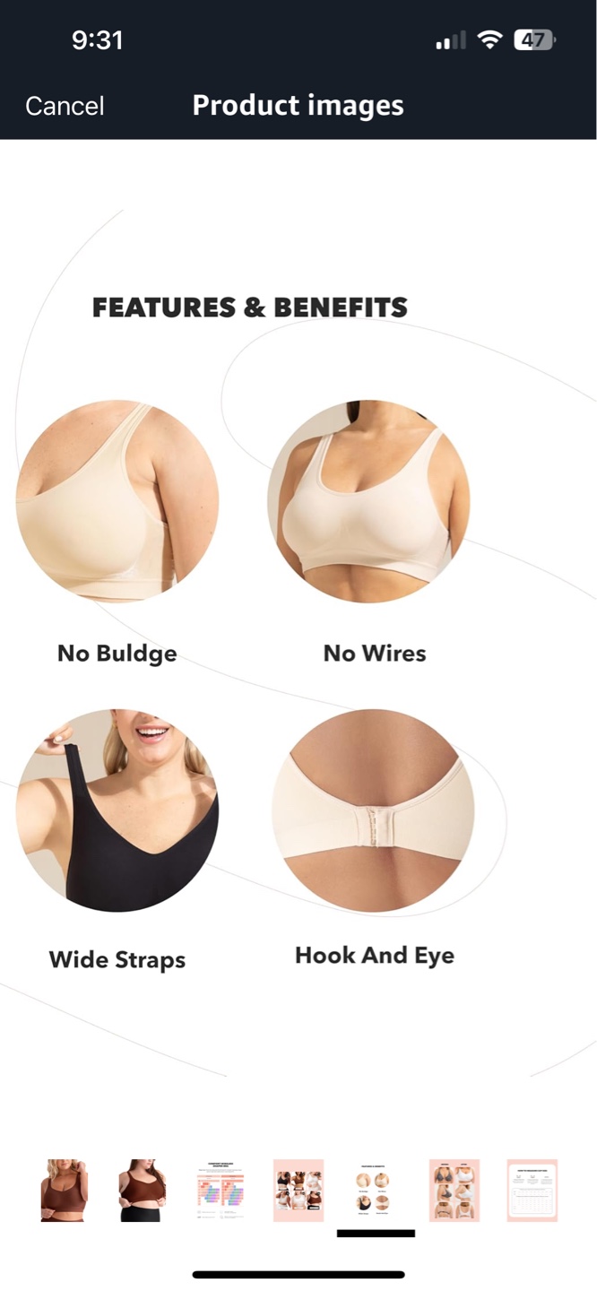 NEW! Truekind® Enhanced Comfort Wireless Shaper Bra - photo 5
