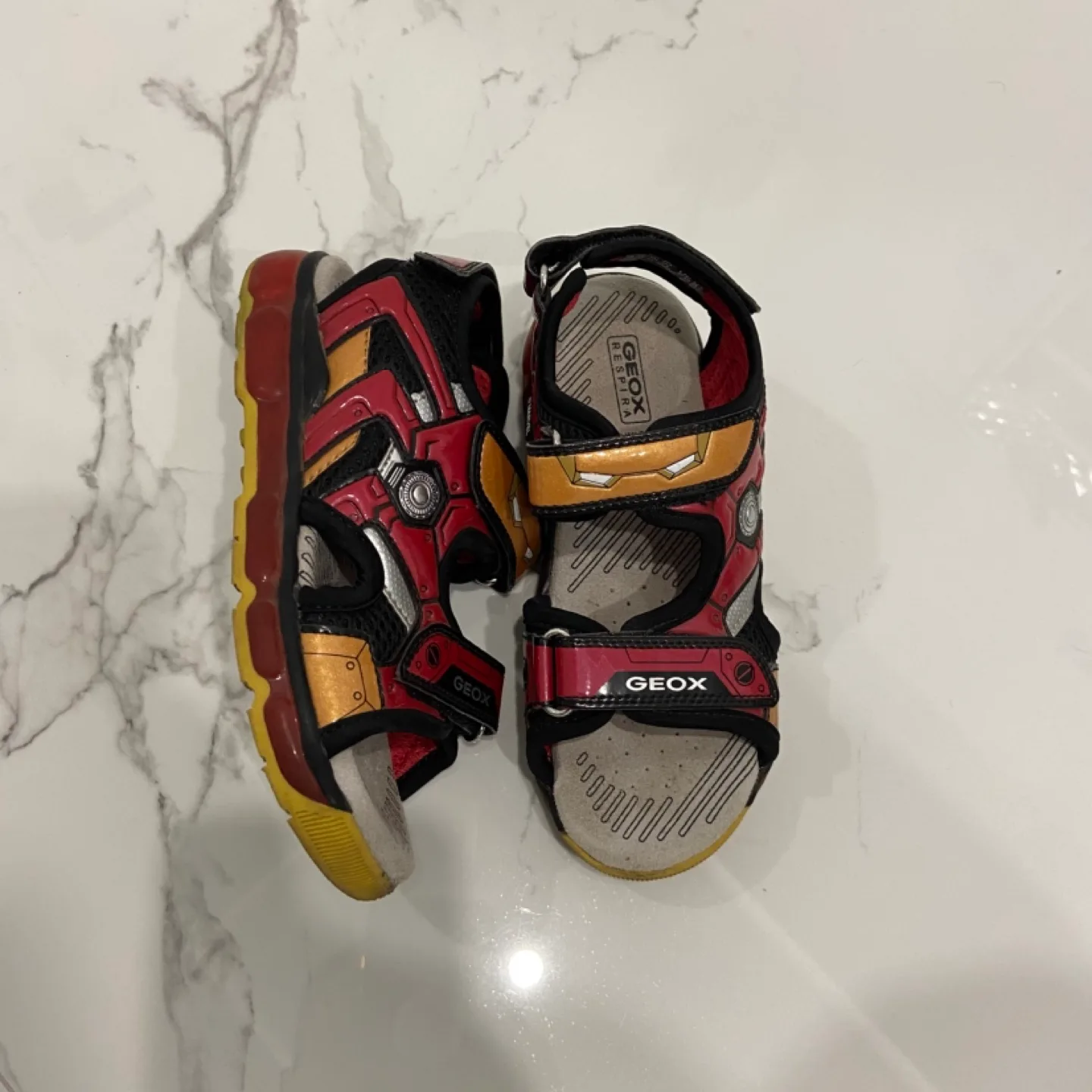 Size 30/12 kids Marvel Geox sandals image indicator(2)