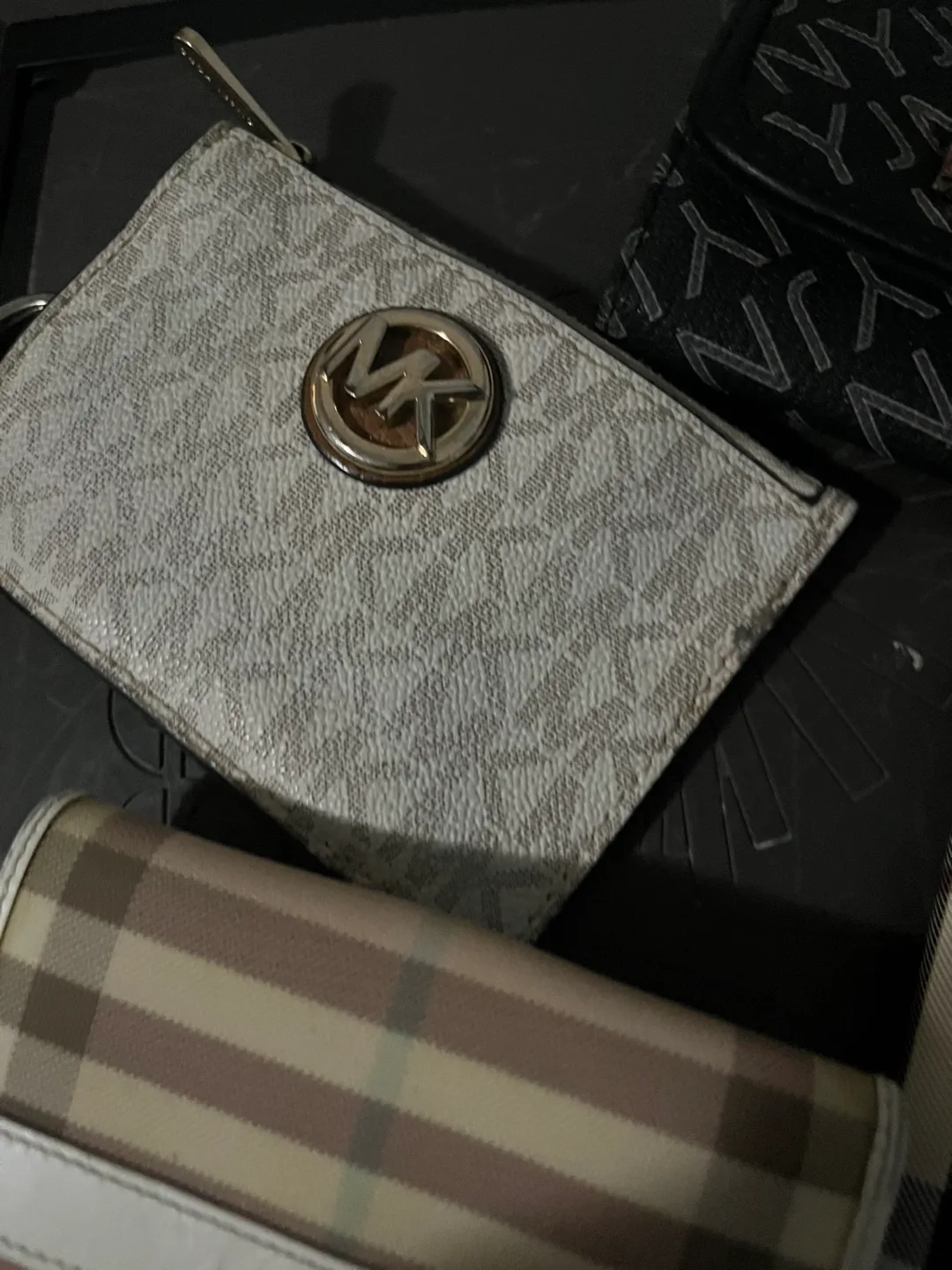 Bundle of Wallets - Burberry, Michael Kors & Jones New York thumbnail