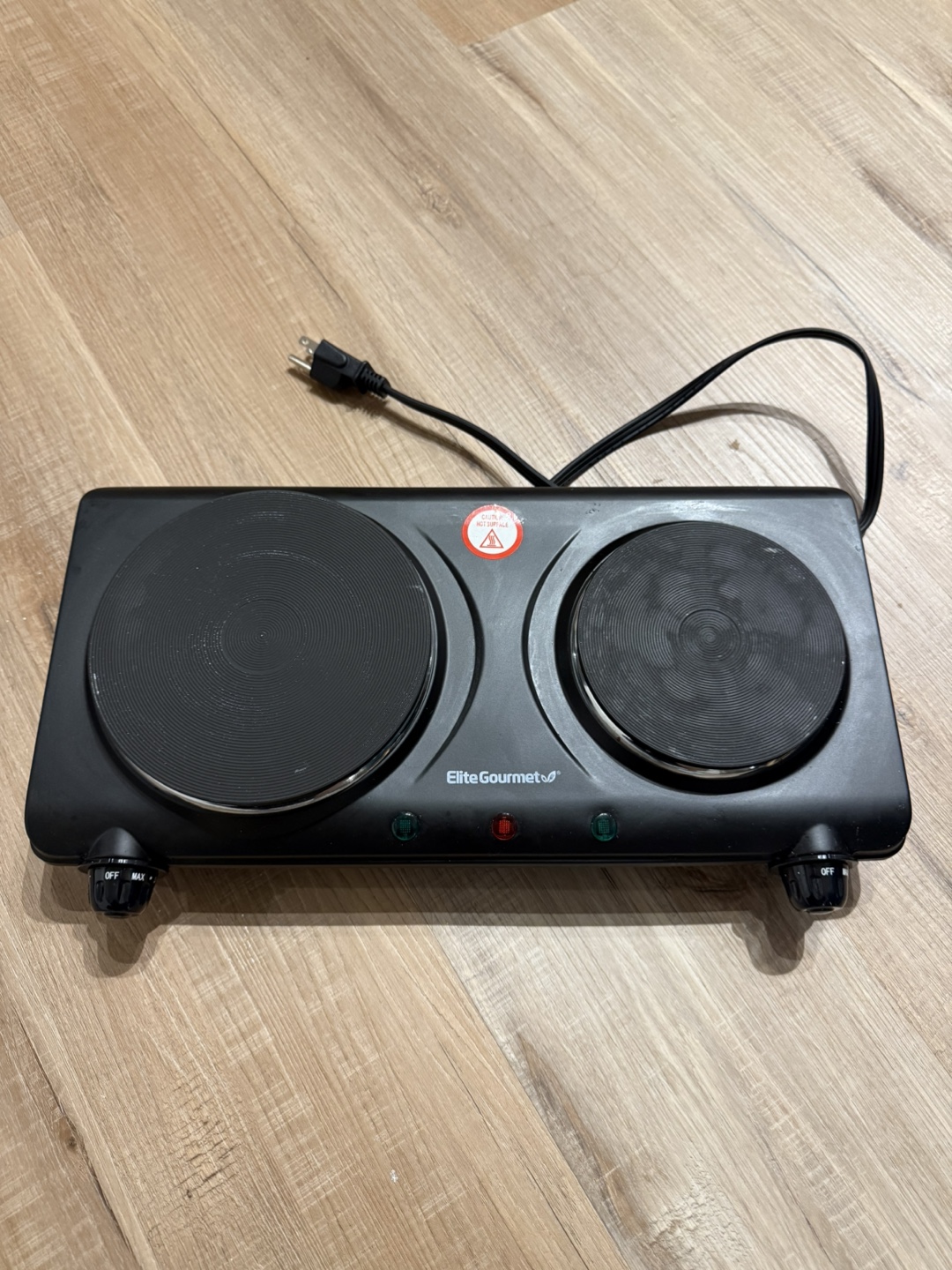 Double Burner Electric Hot Plate