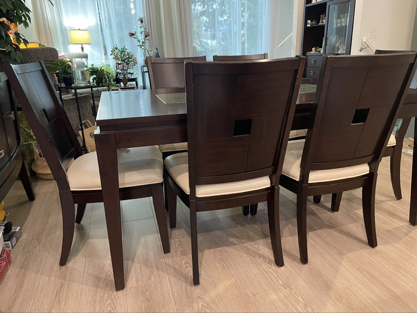 Designer solid wood dining set - photo 5