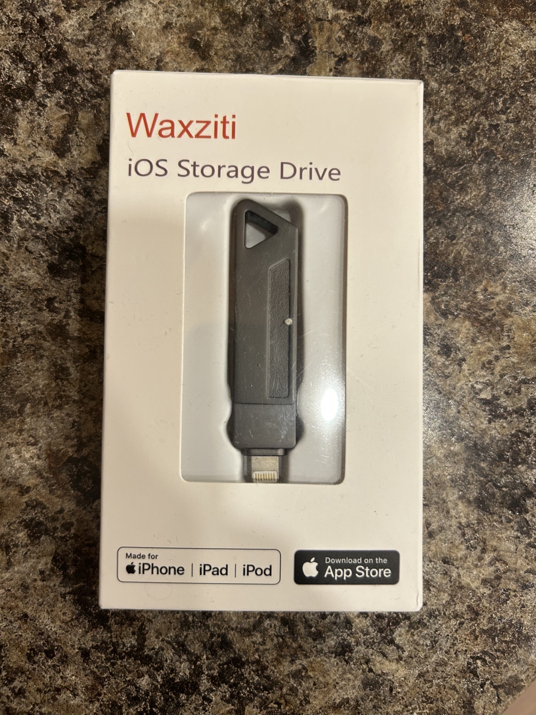Waxziti 512GB iOS Storage Drive - Black
