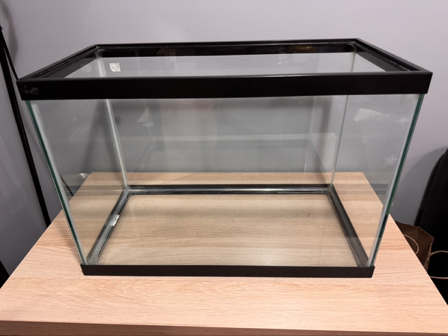 Glass Aquarium Tank with Mesh Lid