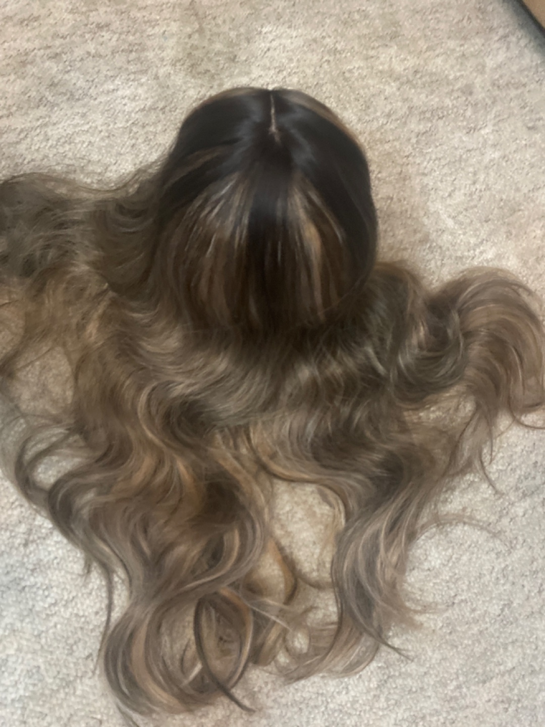 Long Brown and Blonde Ombre Wig - photo 2