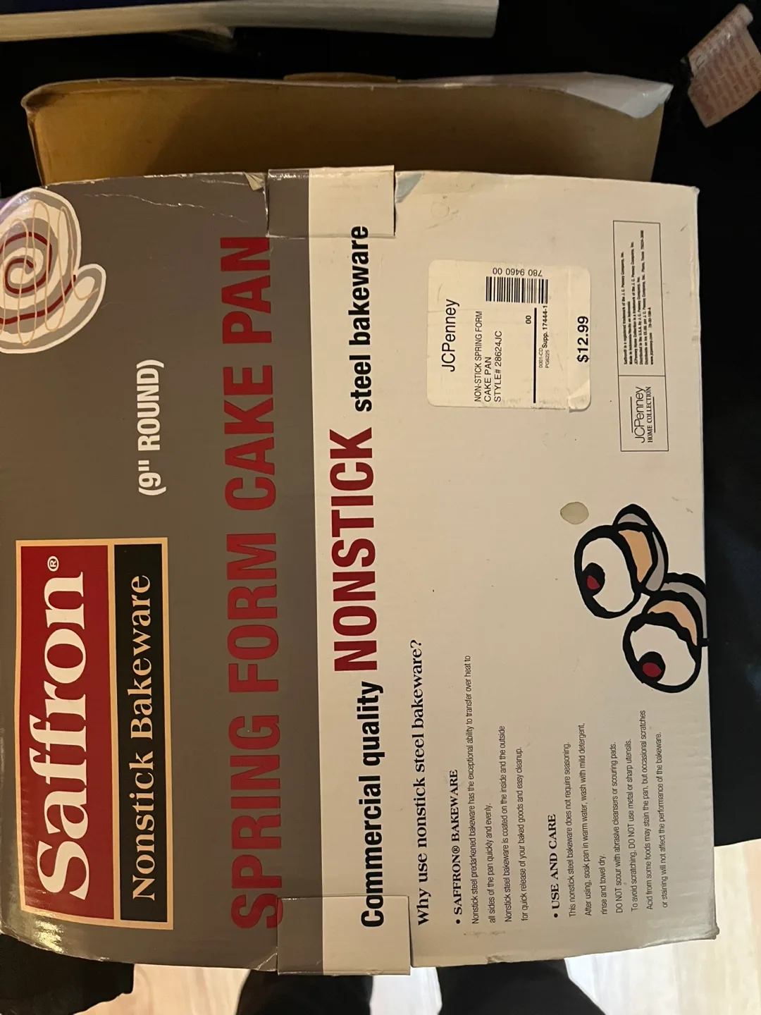 Saffron 9" Round Nonstick Springform Cake Pan image indicator(3)