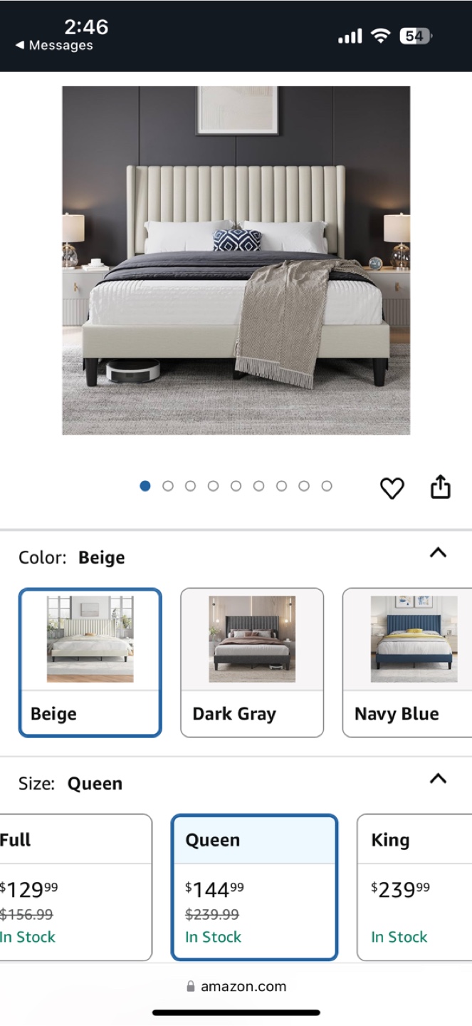 Queen Size Bed Frame - photo 3