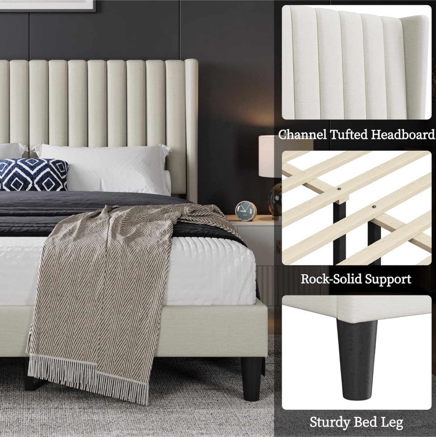 Queen Size Bed Frame - photo 5