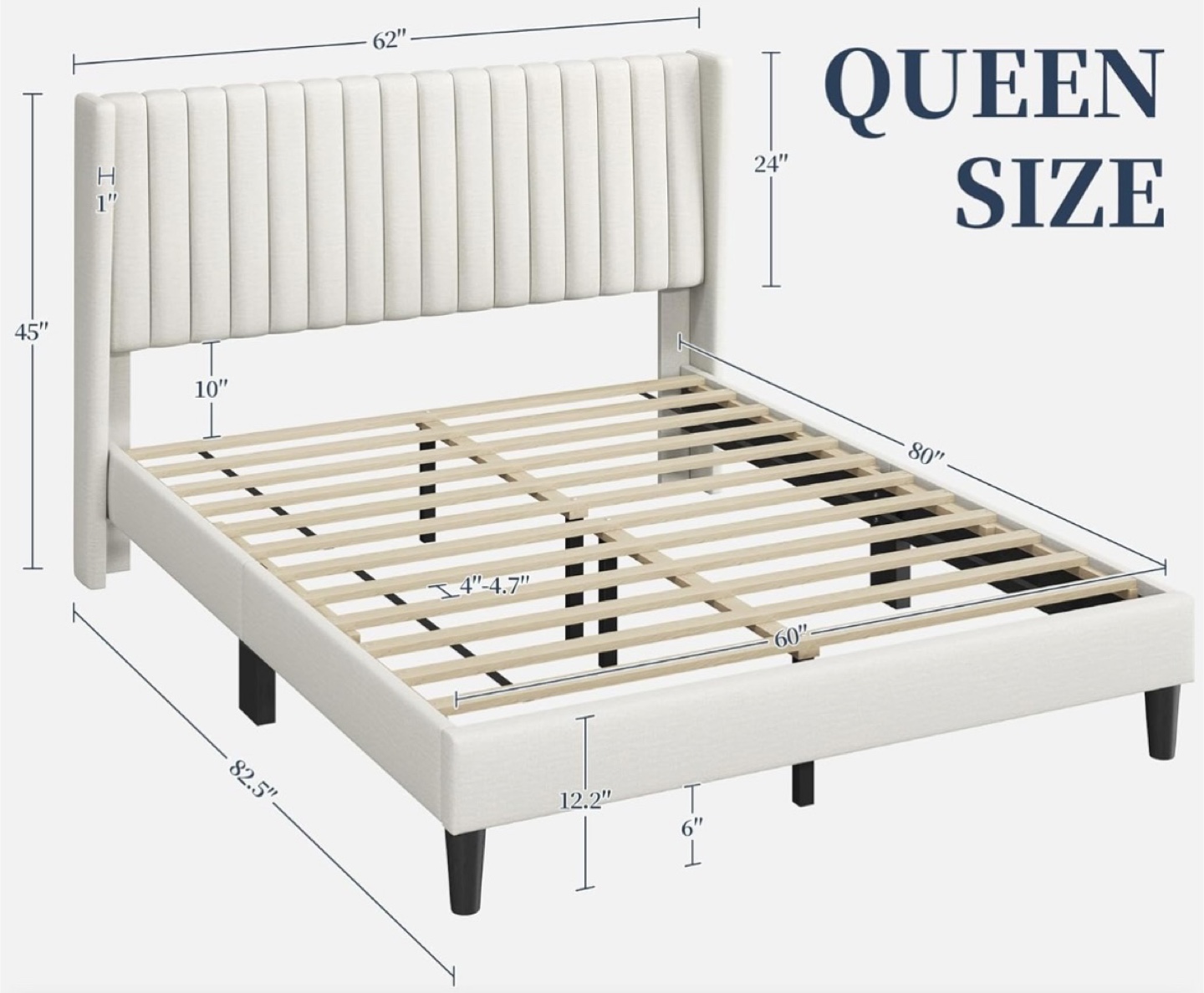 Queen Size Bed Frame - photo 2