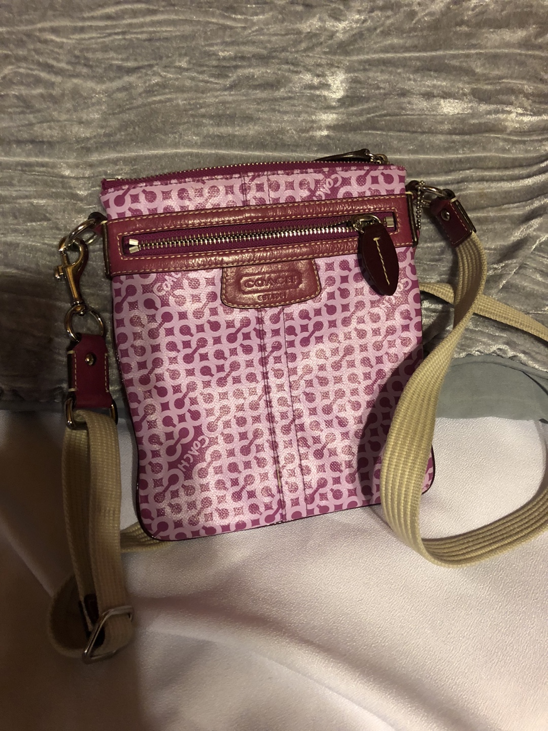 Coach Pink Crossbody Bag