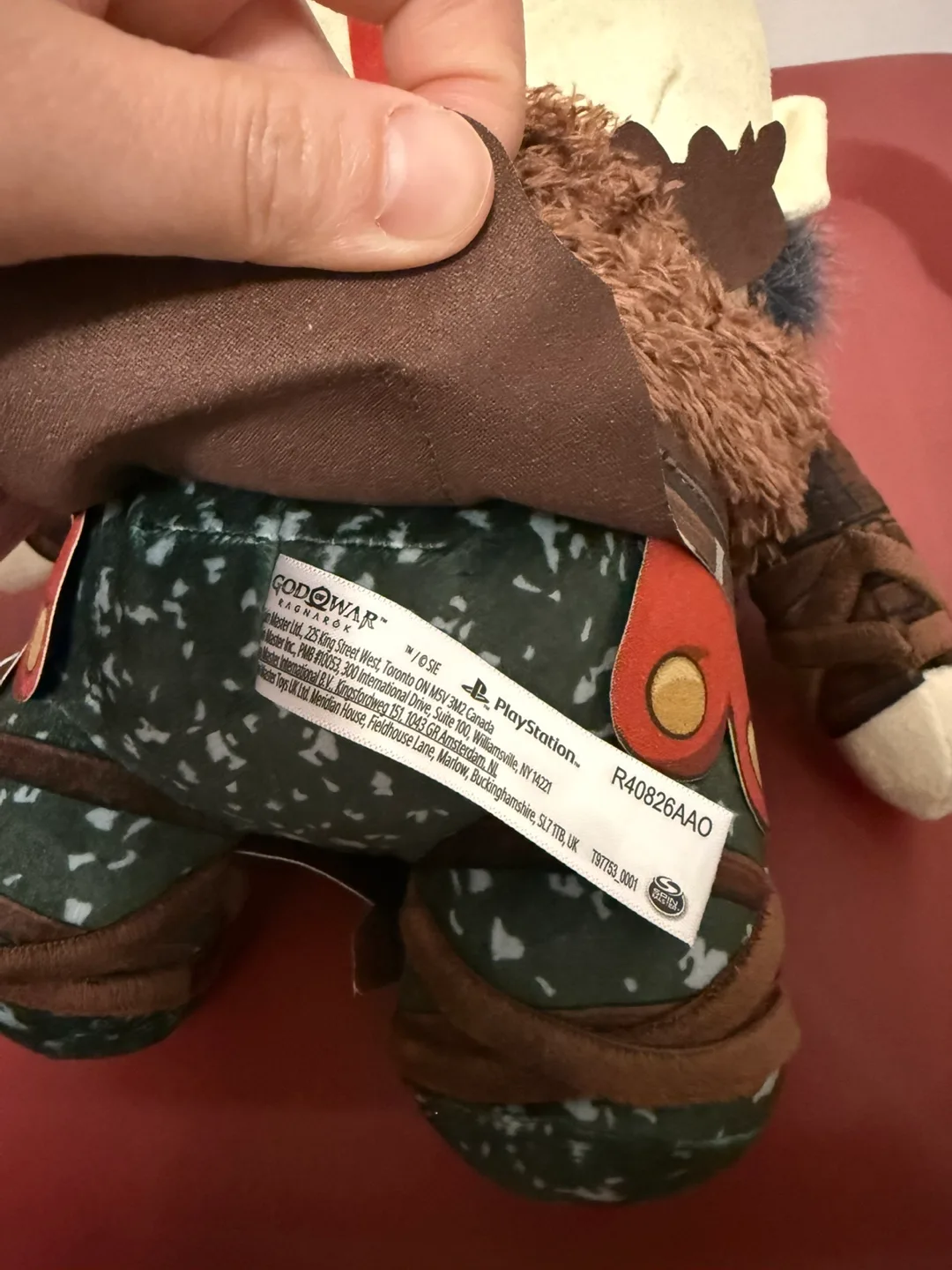 BNWT God of War Ragnarök Kratos Plush image indicator(6)