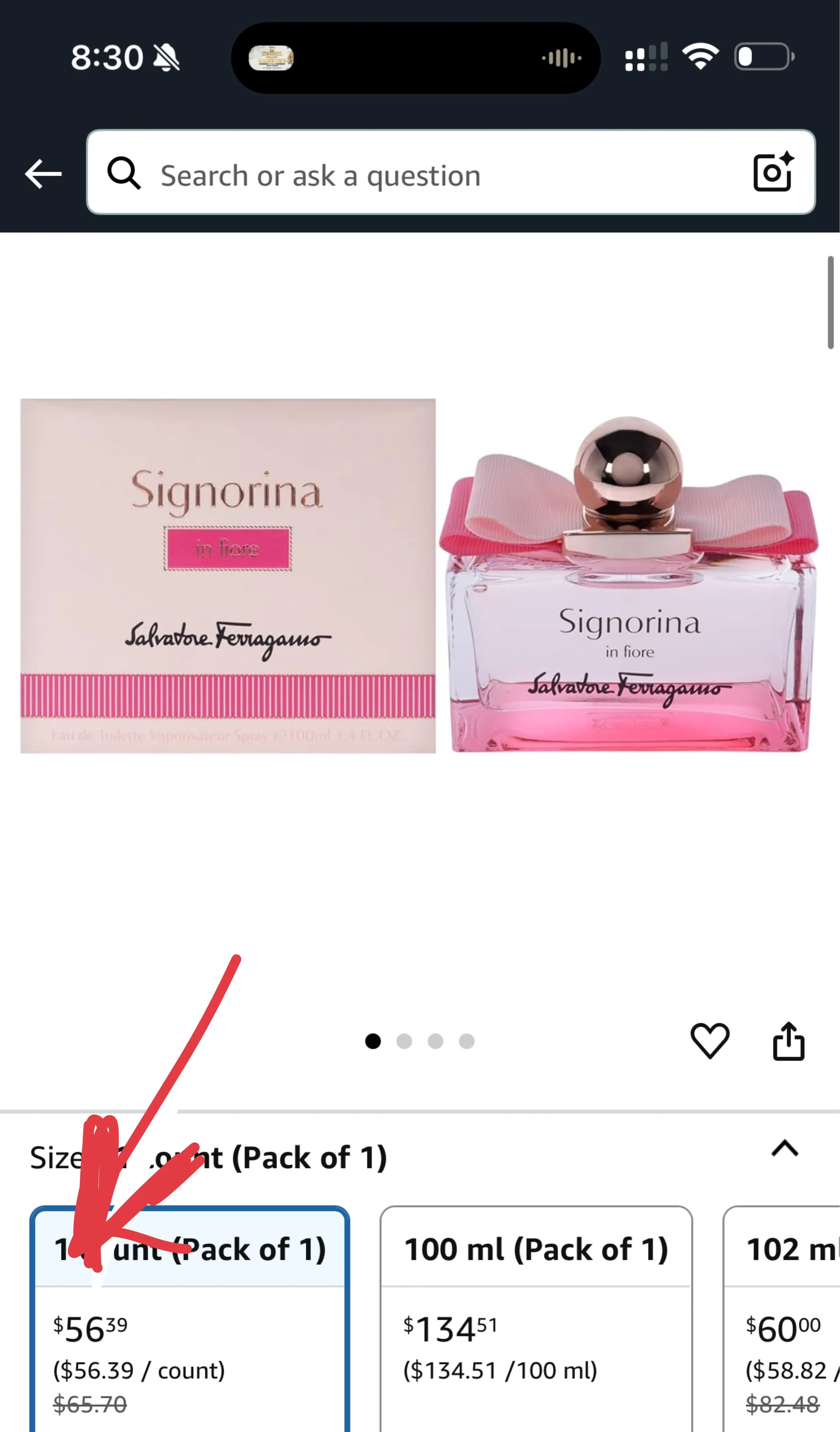 Salvatore Ferragamo Signorina in Fiore Perfume image indicator(3)