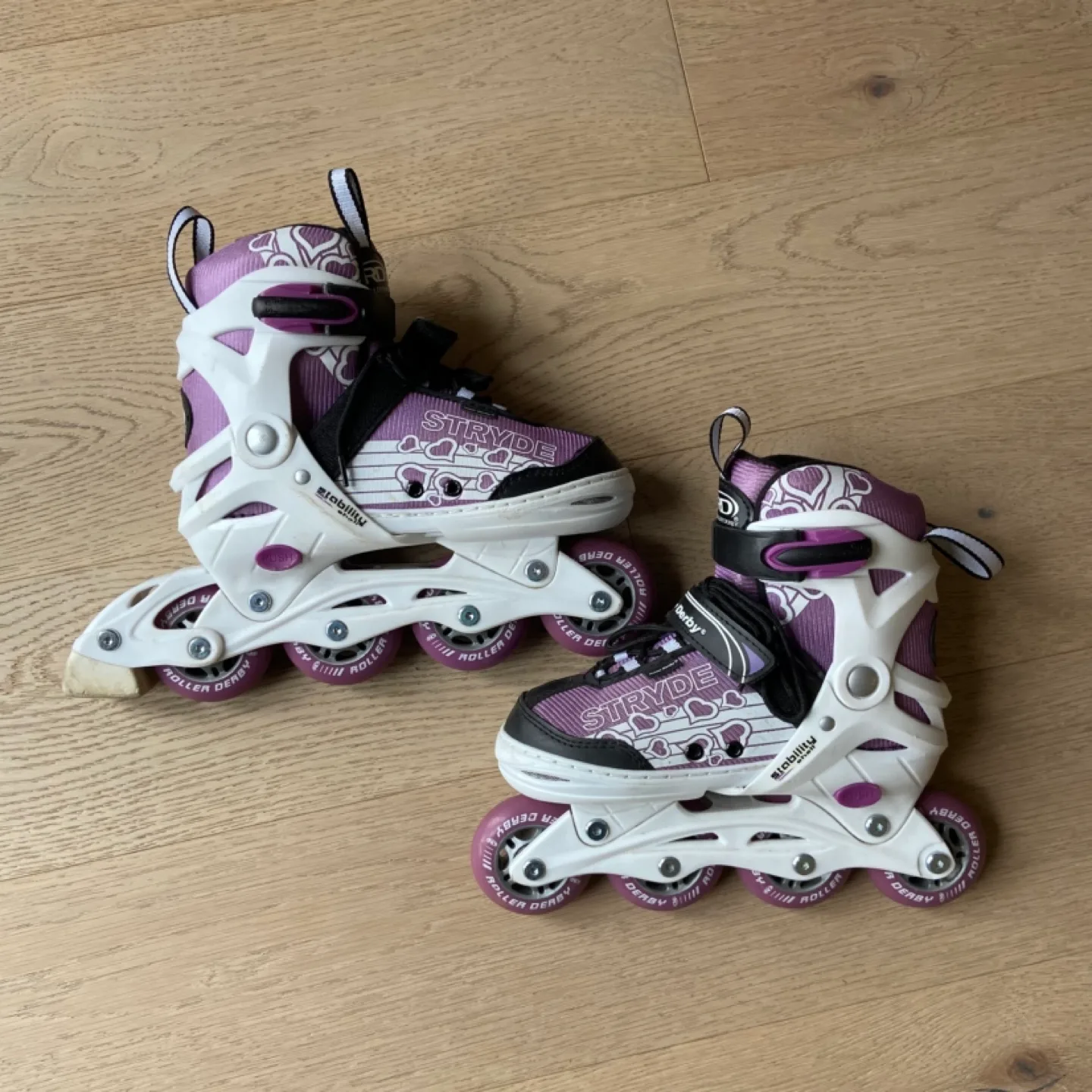 Adjustable size 2-5 girls rollerblades thumbnail