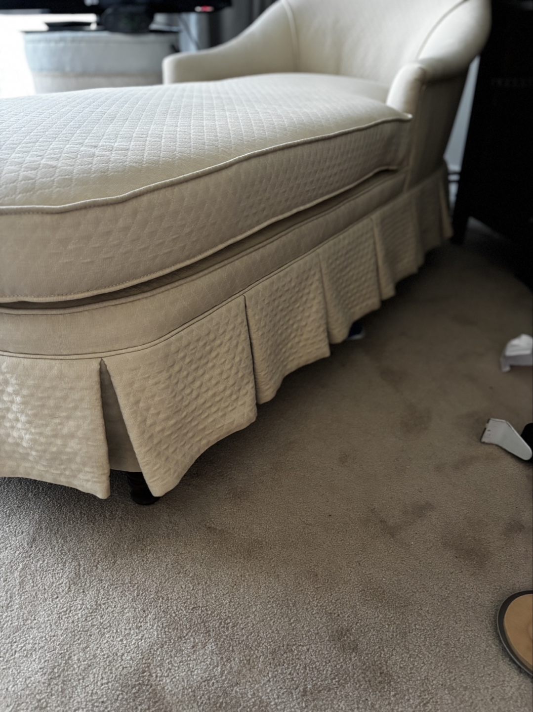 Vintage Chaise Lounge - Off-White - photo 5