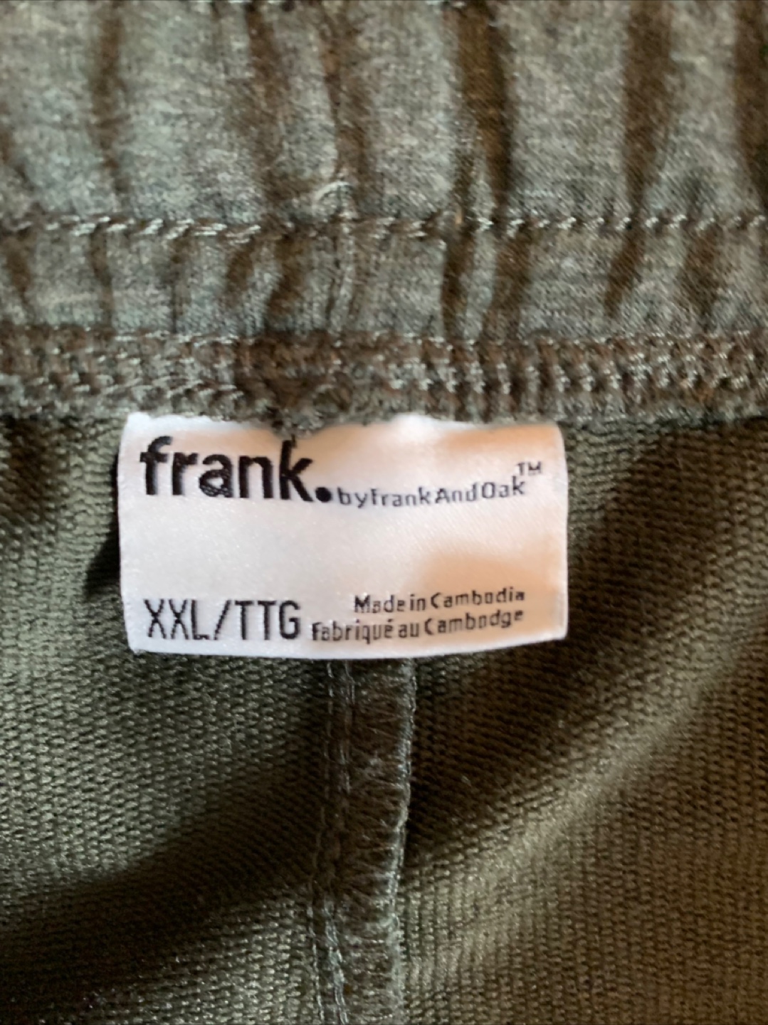 Frank And Oak Men's Joggers - 2 Pairs - Size XXL - photo 2