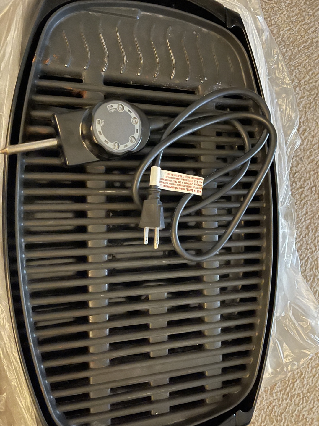 GE Indoor/Outdoor Electric Grill - photo 4