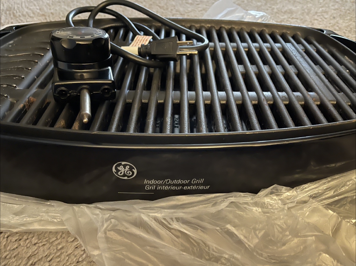 GE Indoor/Outdoor Electric Grill - photo 2