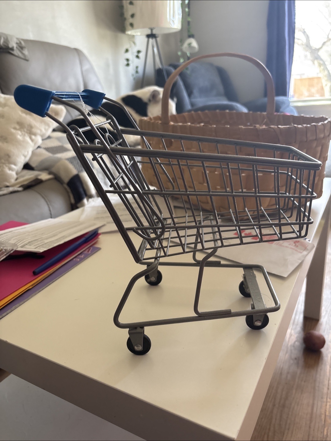 Walmart shopping cart 🧡