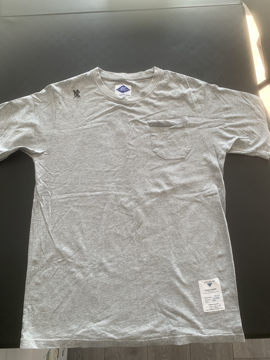 Grey NHMCSS Pocket T-Shirt