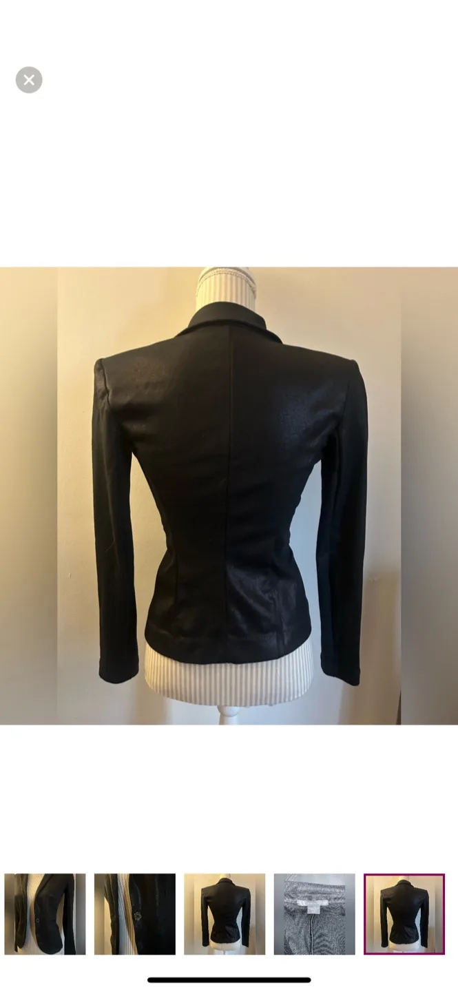 Armani Exchange Black Blazer - Size XS image indicator(5)