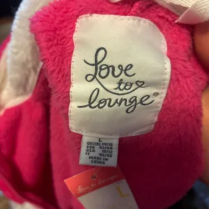 Love to Lounge Flamingo Pajama Onesie Size L