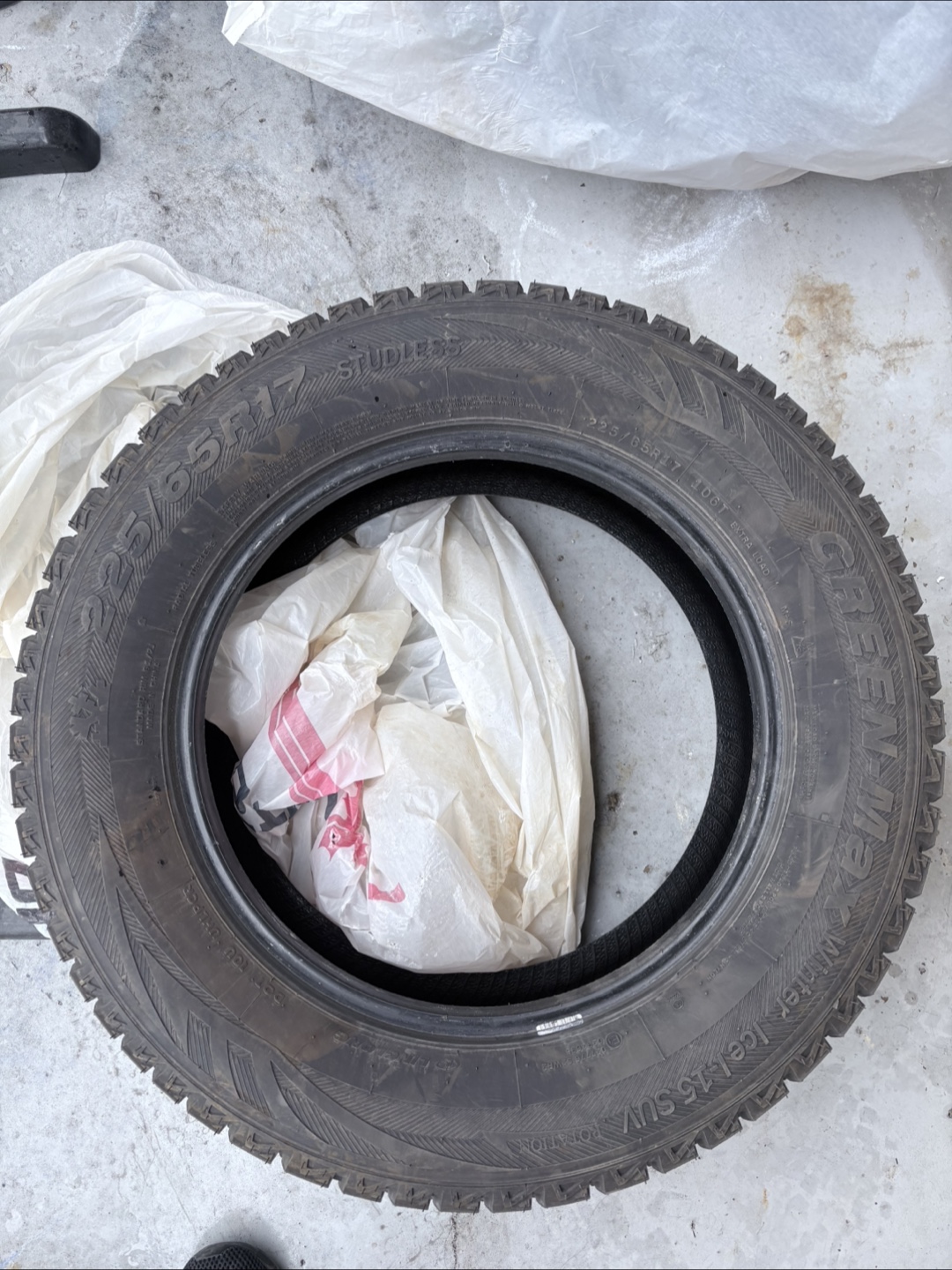 Greenmax Winter Ice SUV Studless 225/65R17 Tire - photo 2
