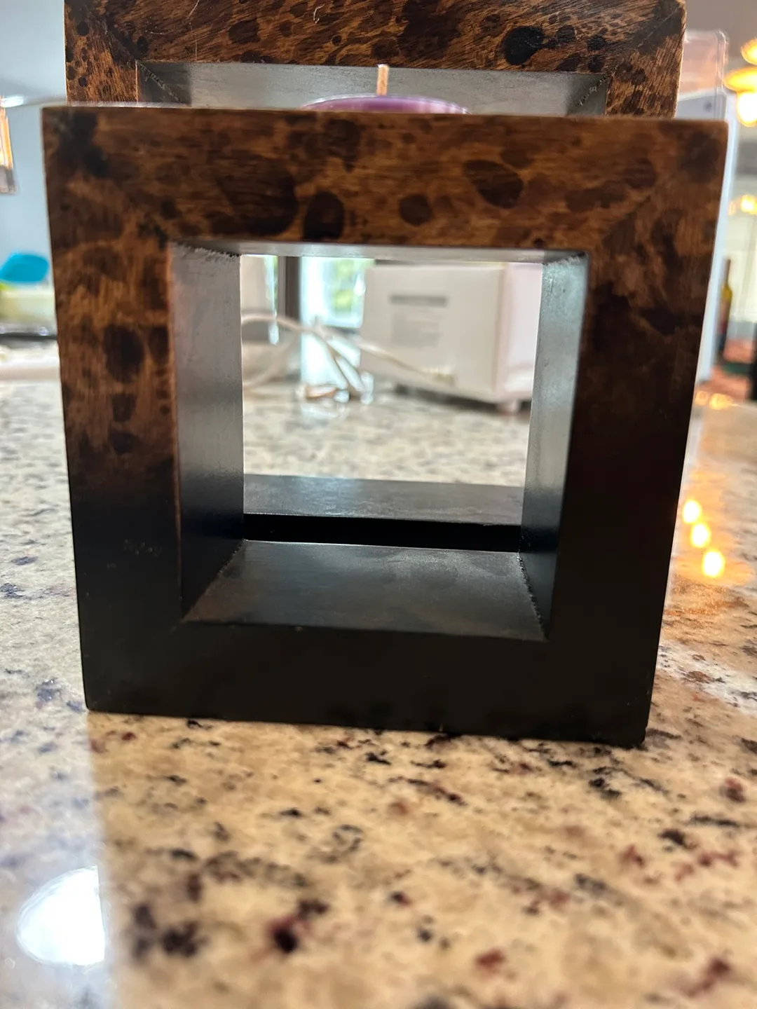 Wooden Candle Holders Set of Two image indicator(5)