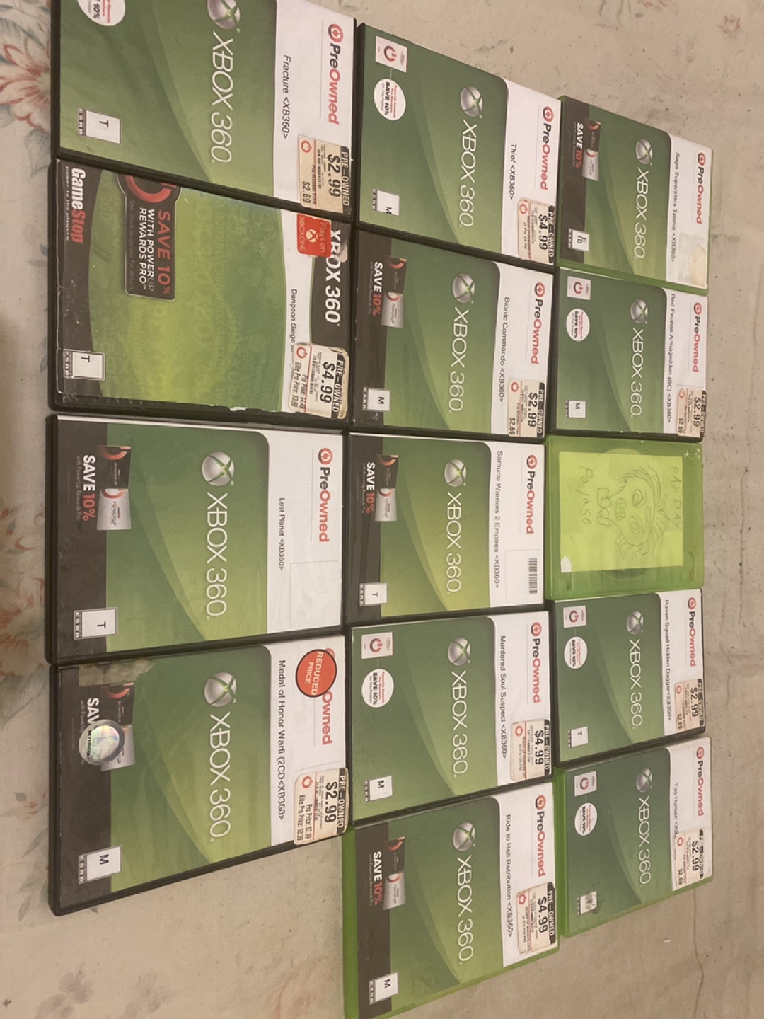 Bulk Lot of Xbox 360 Games