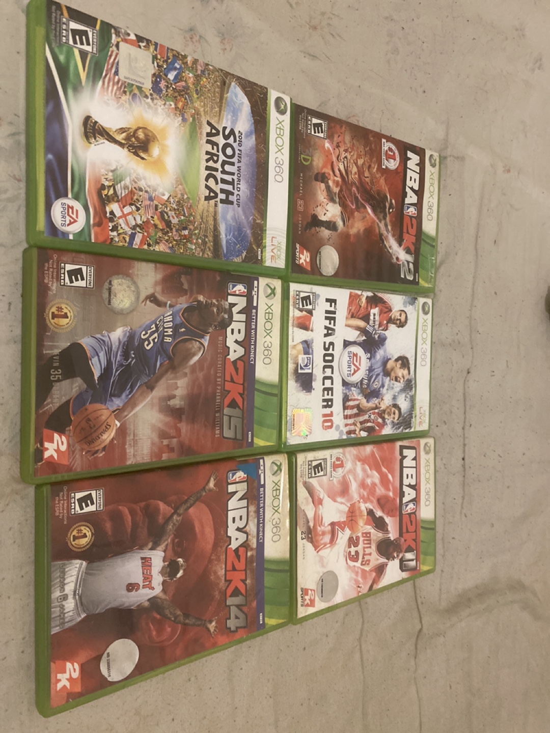 Xbox 360 Games - NBA 2K, FIFA Soccer, and More!