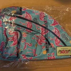 WGM Flamingo & Pineapple Sling Backpack