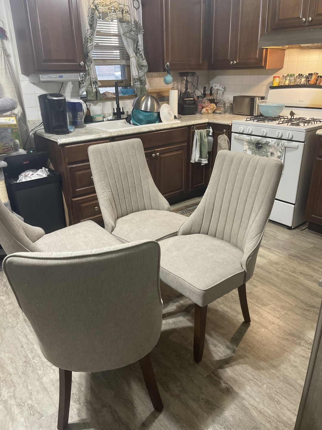 Set of Four Dining Chairs - photo 2