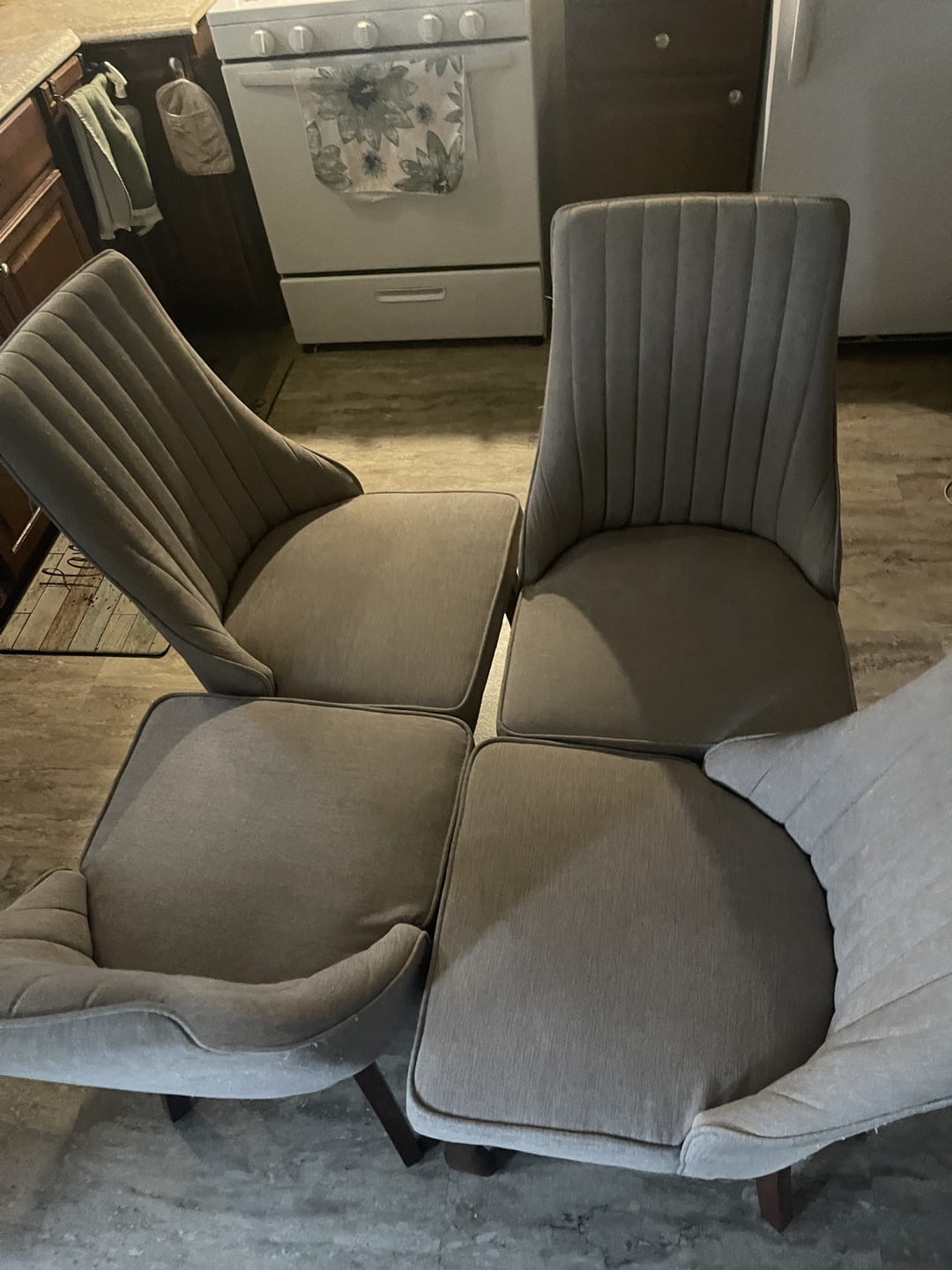 Set of Four Dining Chairs - photo 4