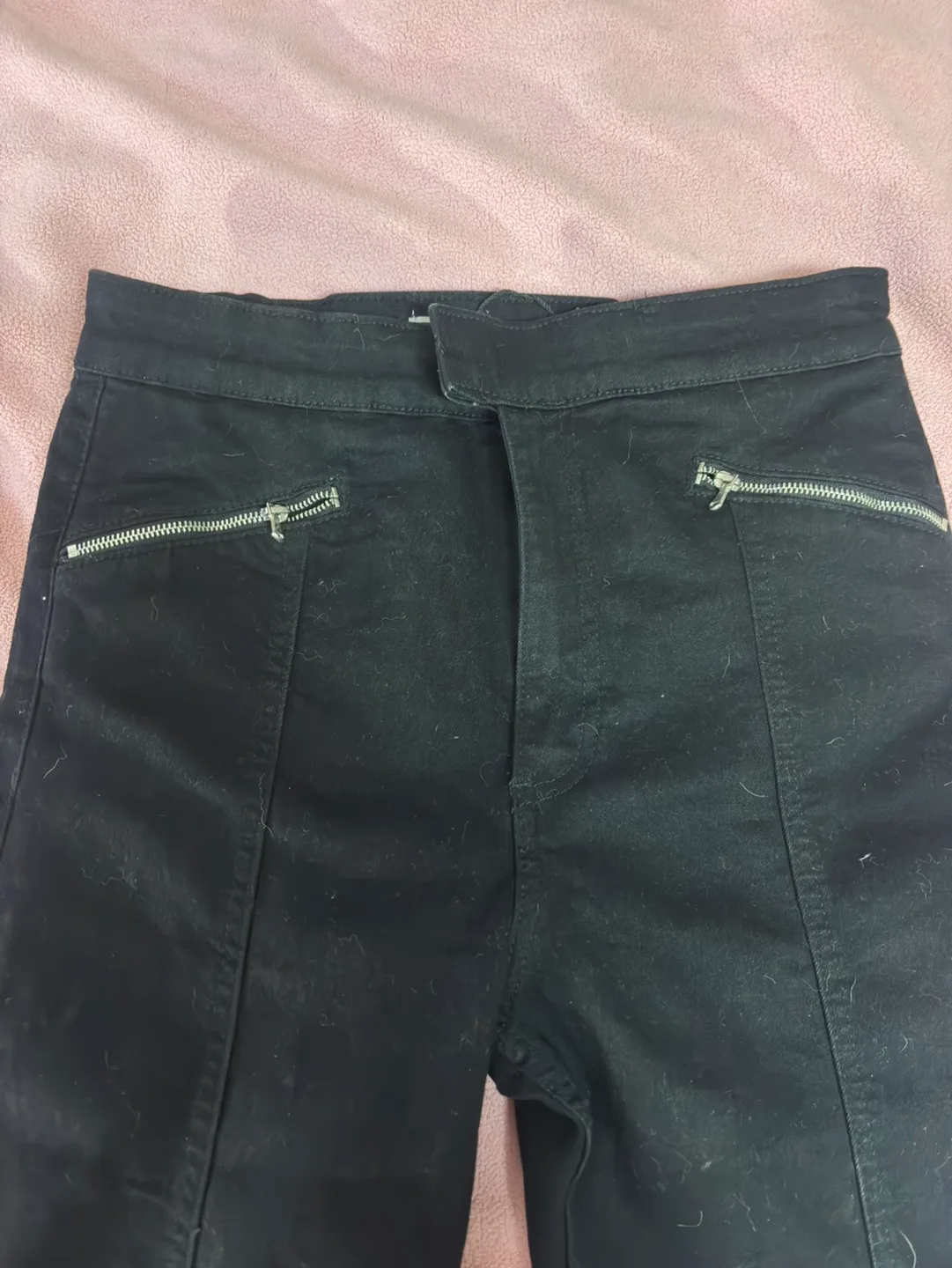 Zara Black Pants Size 165/88A image indicator(2)