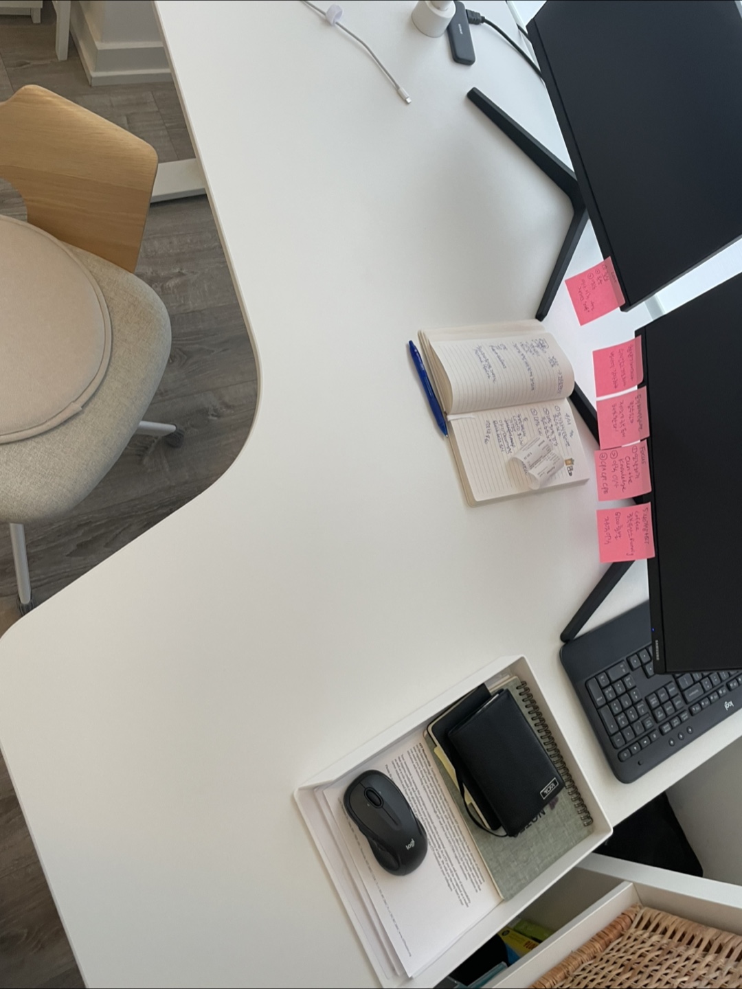 IKEA BEKANT Corner Desk - White - photo 3