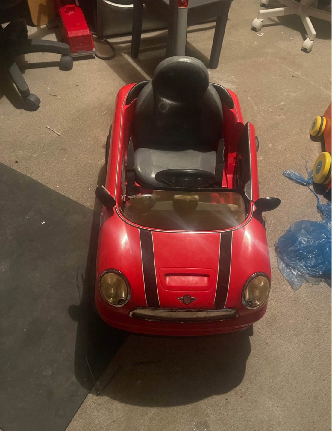 Mini Cooper Ride-On Toy Car