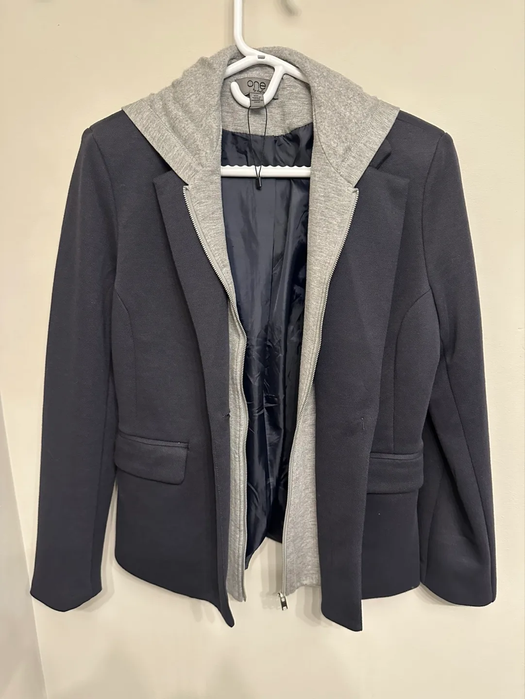 one by chapter 7 Hooded Blazer Jacket thumbnail