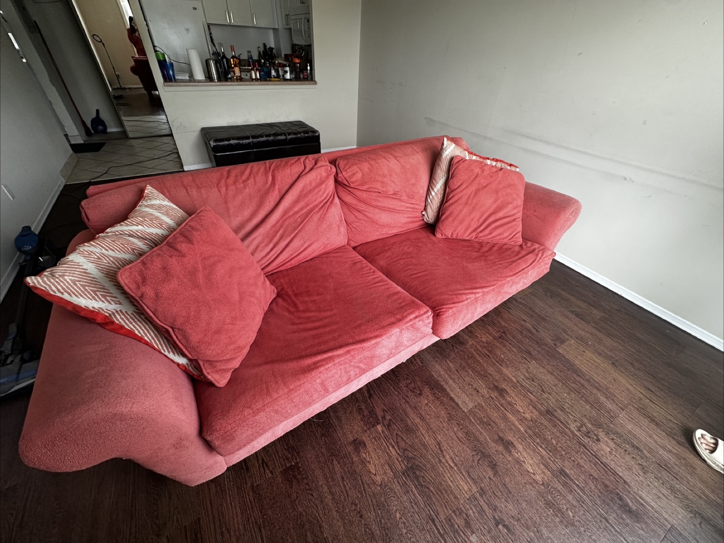Coral Sofa - Gently Used - photo 2