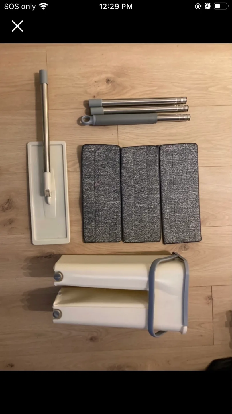 Flat Mop and Bucket Cleaning Set image indicator(2)