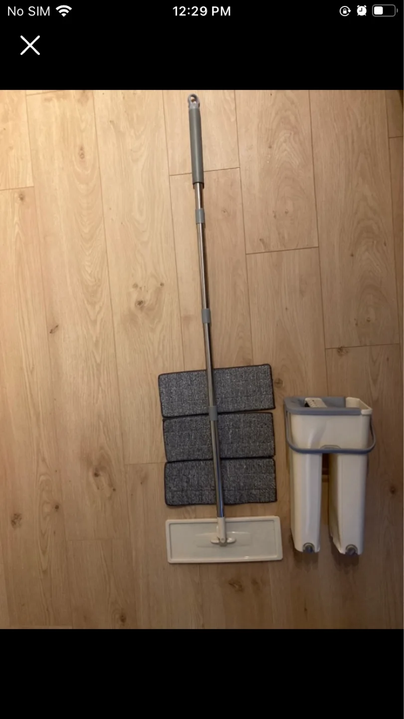 Flat Mop and Bucket Cleaning Set image indicator(3)