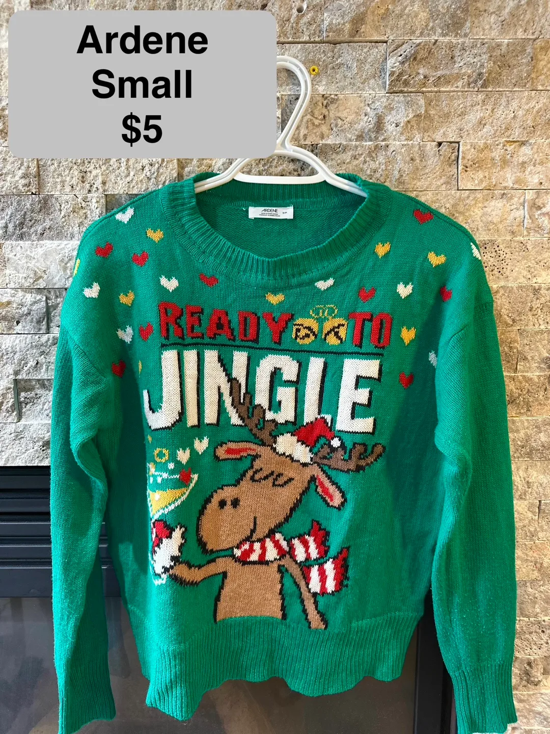 Ardene Christmas Sweater - Size Small thumbnail