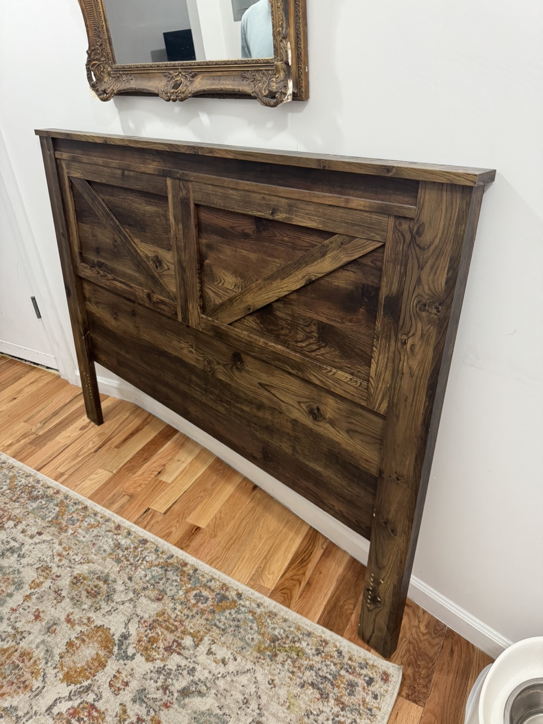 Rustic queen size farmhouse Headboard