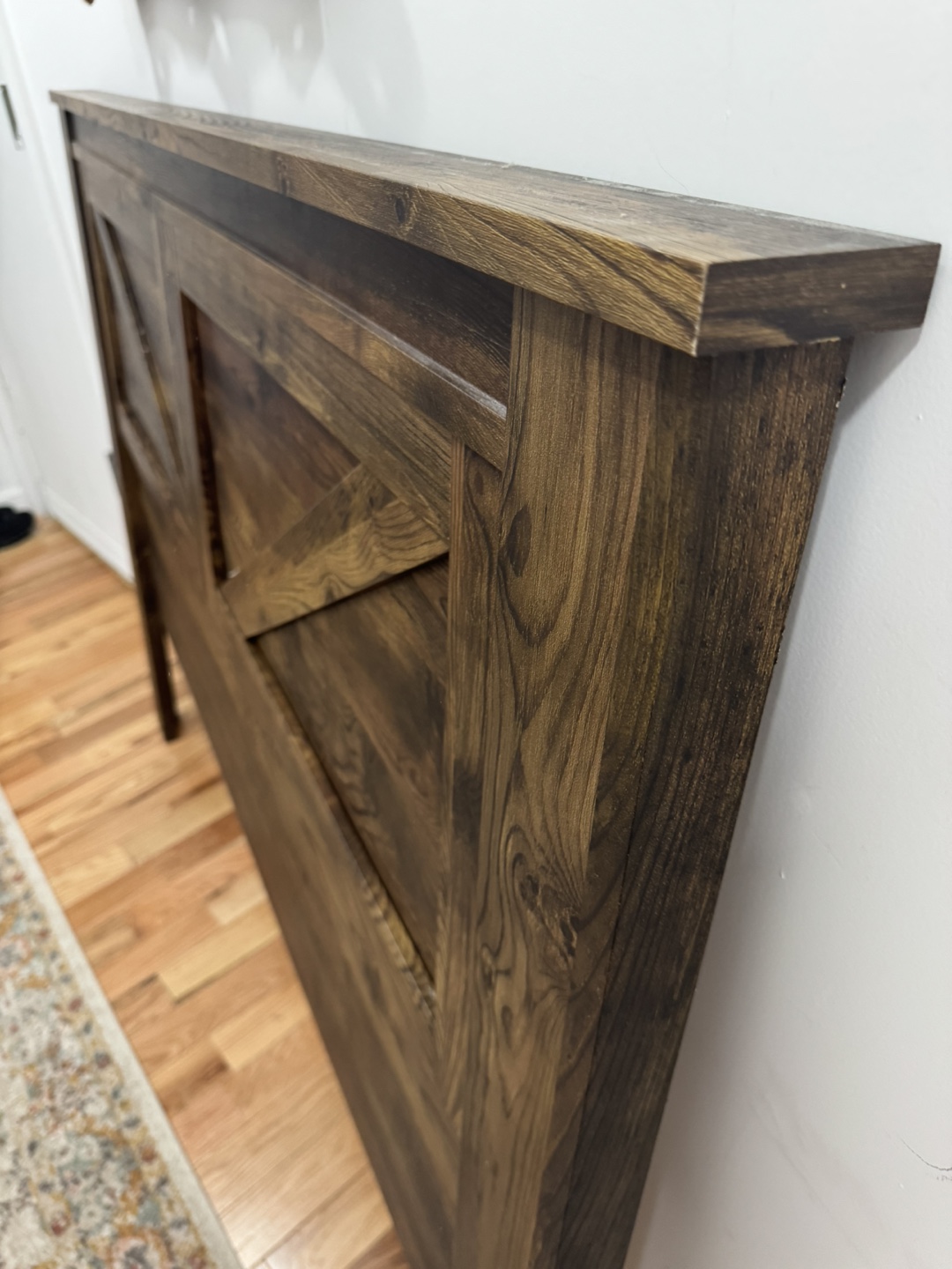 Rustic queen size farmhouse Headboard - photo 2