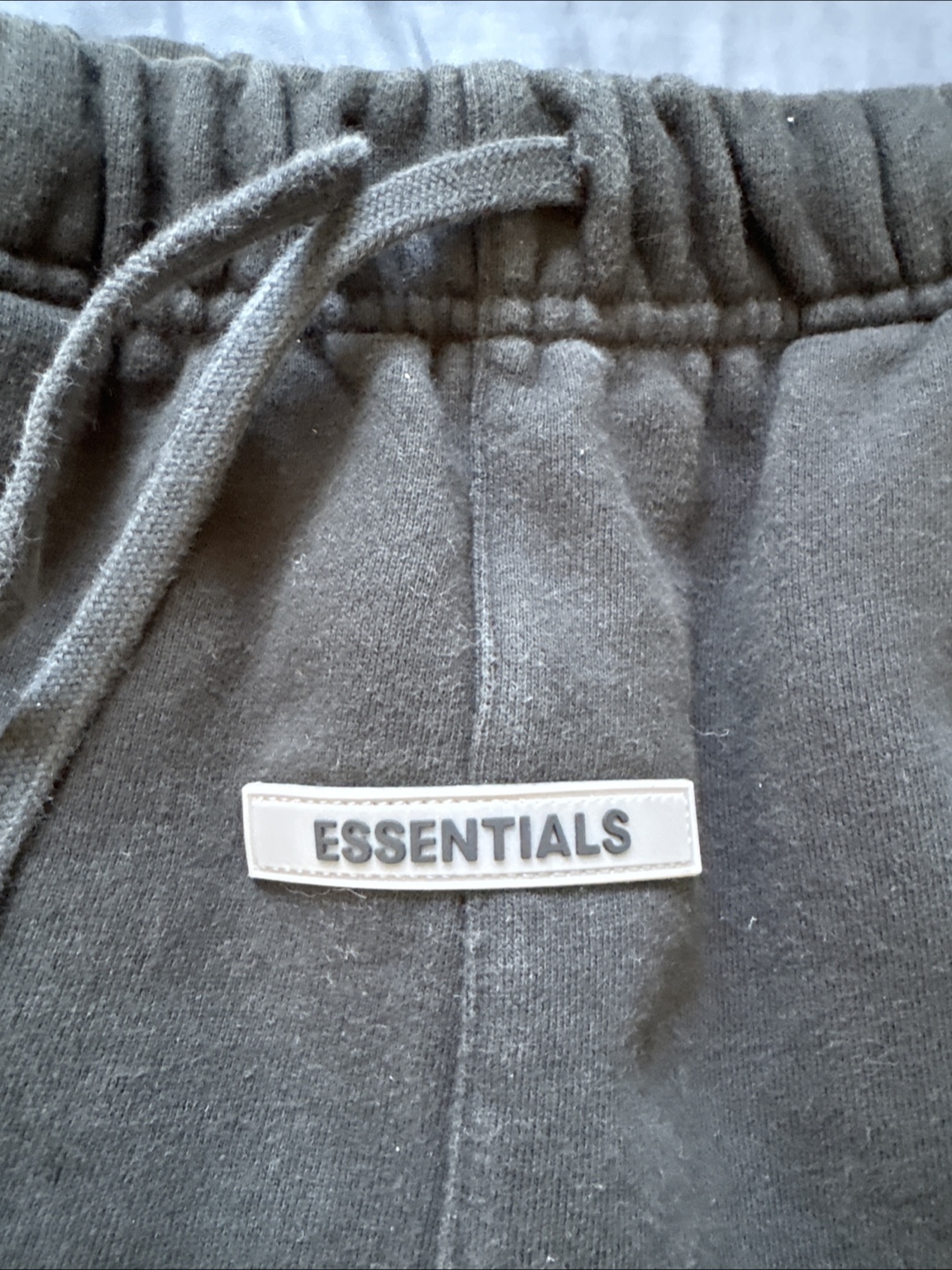 Fear of God Essentials Black Sweatshorts - photo 3