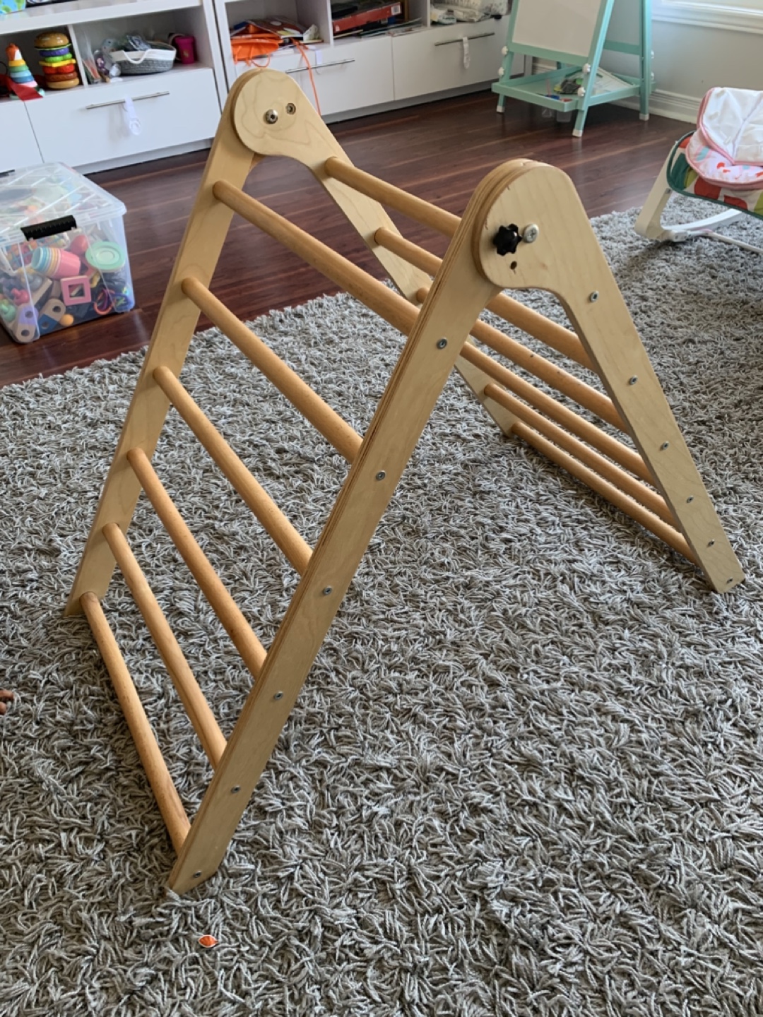Wooden Climbing Pikler Triangle for Toddlers