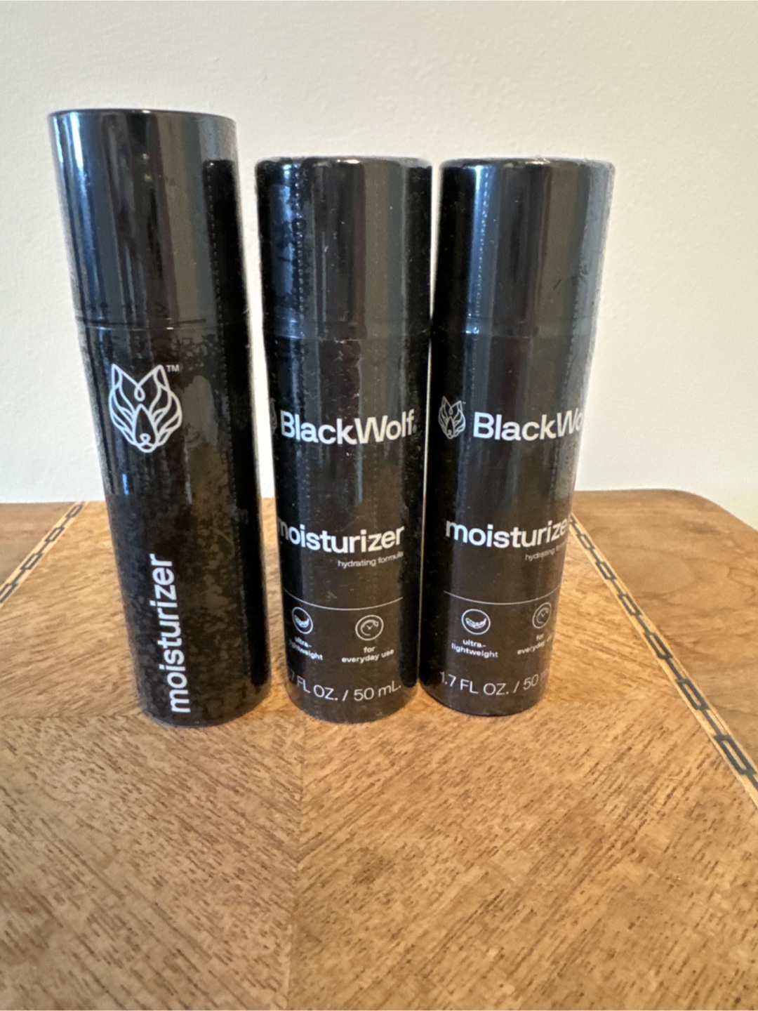 Black Wolf Moisturizer - 3 Pack
